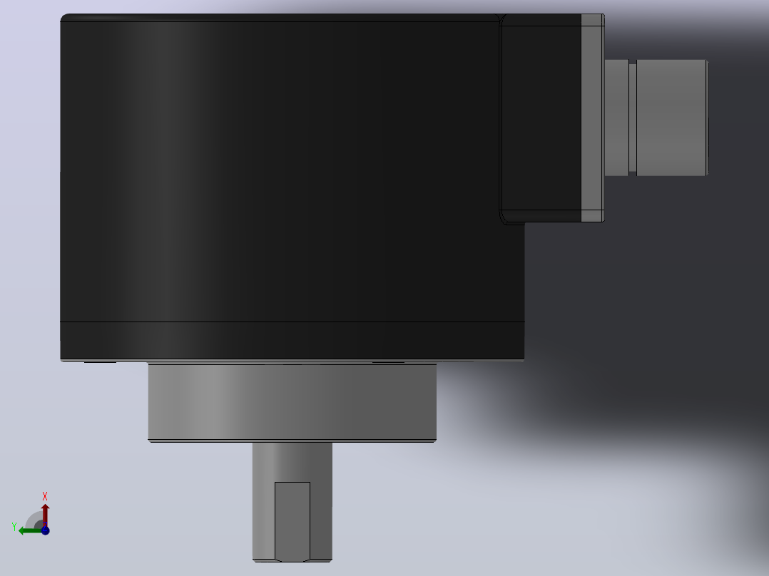 ESP5810-001系列增量式编码器_ESP5810-001C2000015E俯视图