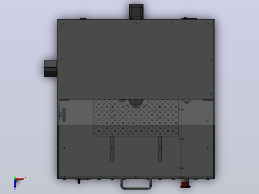21-300mm x 300mm x 100mm台式雕刻机俯视缩略图