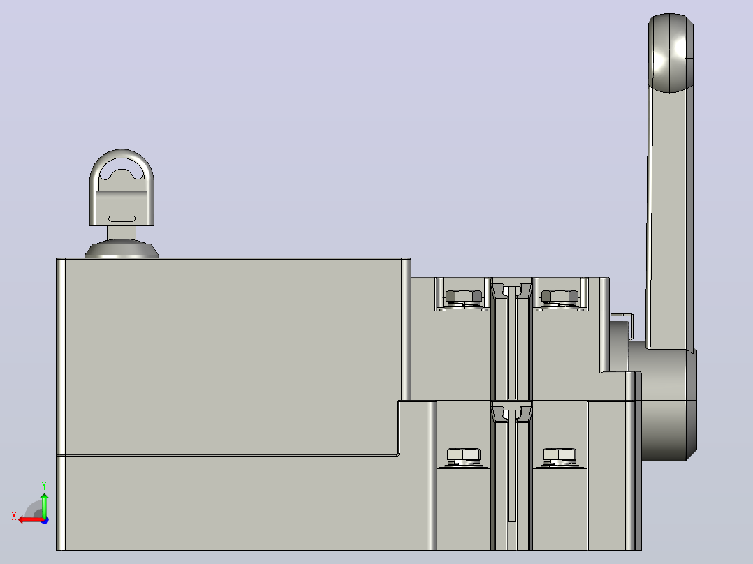 NH42B-16～100_2SZ 2P自动转换开关三维模型202202后视图