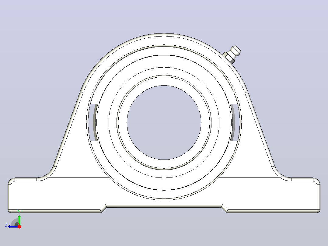 SKF Y型轴承右视图