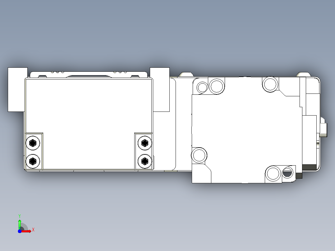 钢基模组TPA-KNR-5002C-250A1-MR-H1前视图