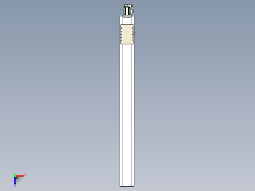 滚珠丝杠直线轴带导轨全封闭TPA-HCR-220D-3210C-L2150-M-Y-P1K-N3俯视缩略图