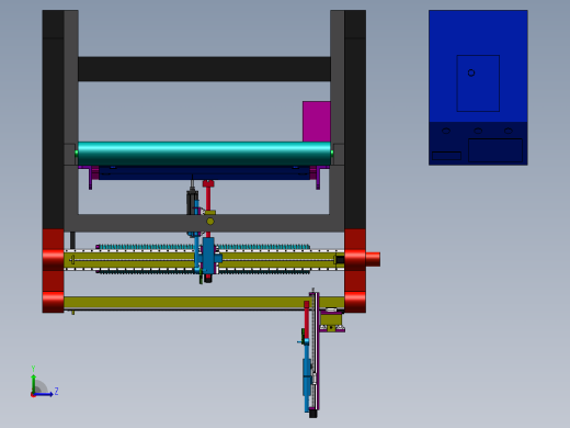 自动缝衣流水设备左视缩略图