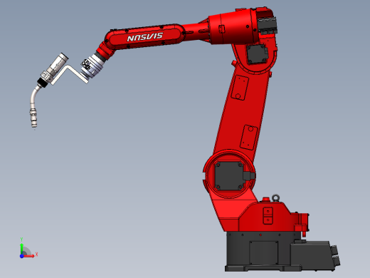 新松SR10C机器人（配焊枪）前视缩略图