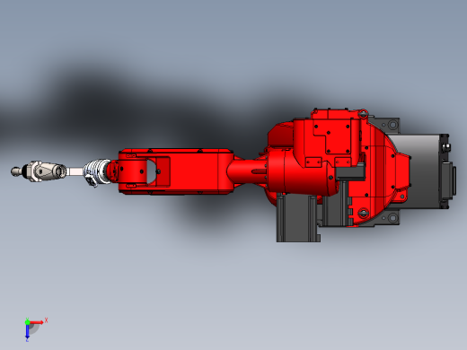 新松SR10C机器人（配焊枪）俯视缩略图