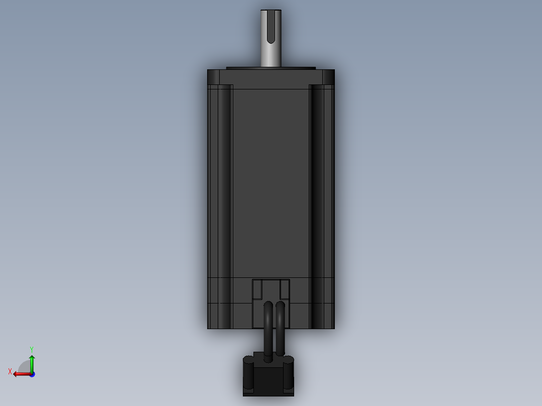 雷赛电机后视图