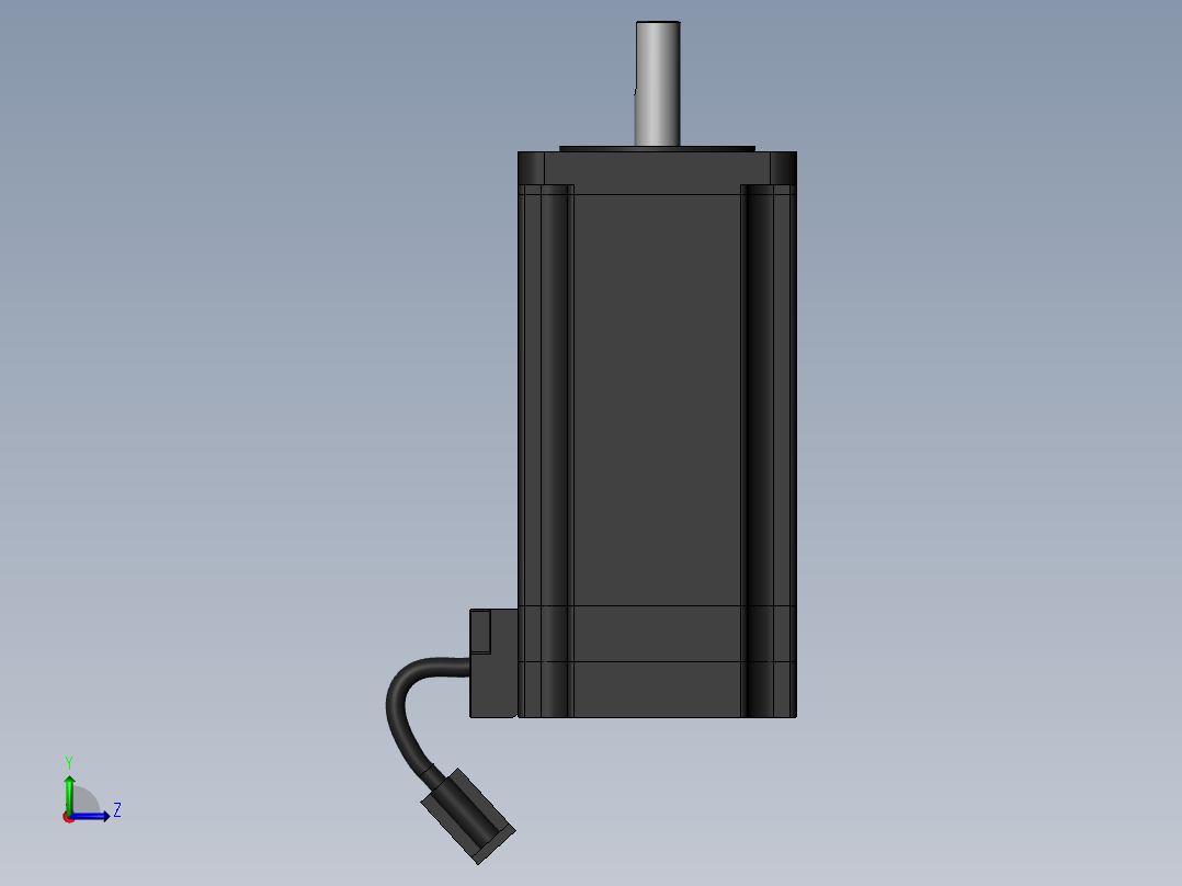 雷赛电机左视图
