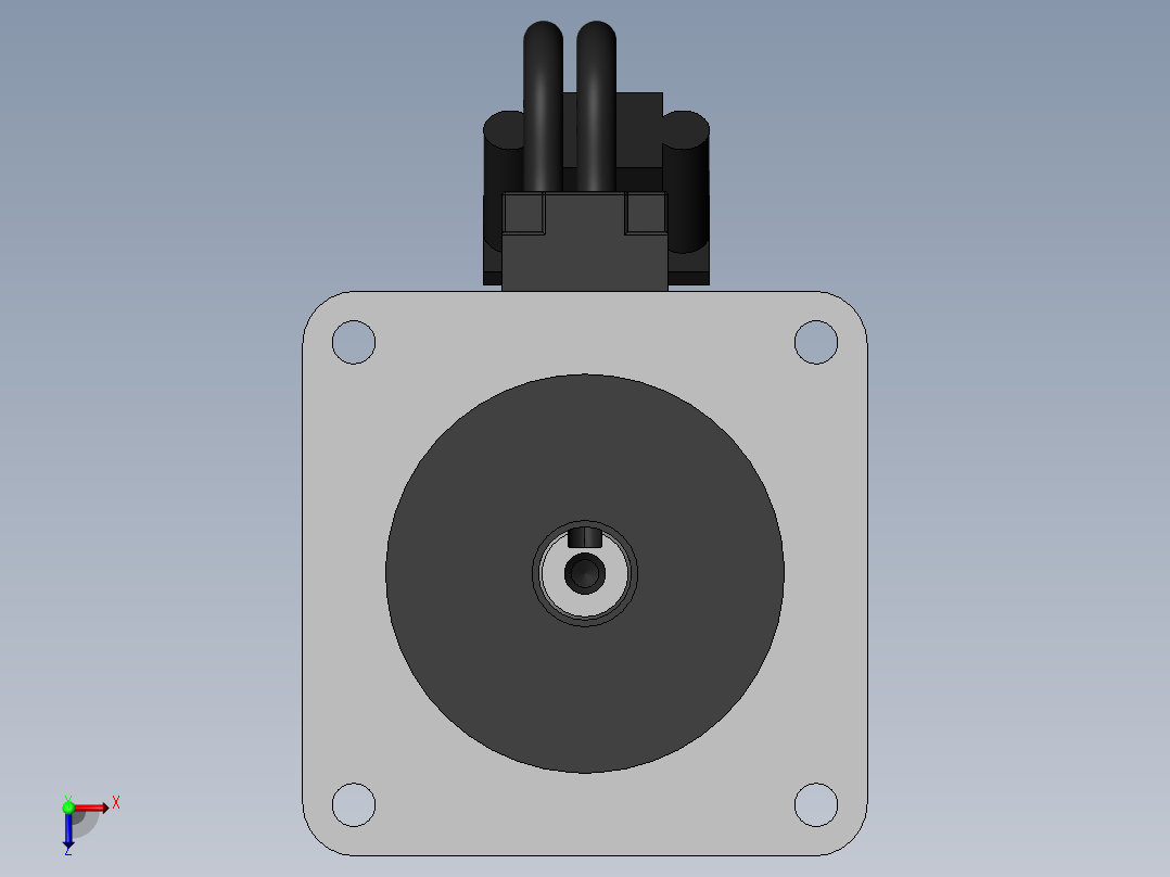 雷赛电机俯视图