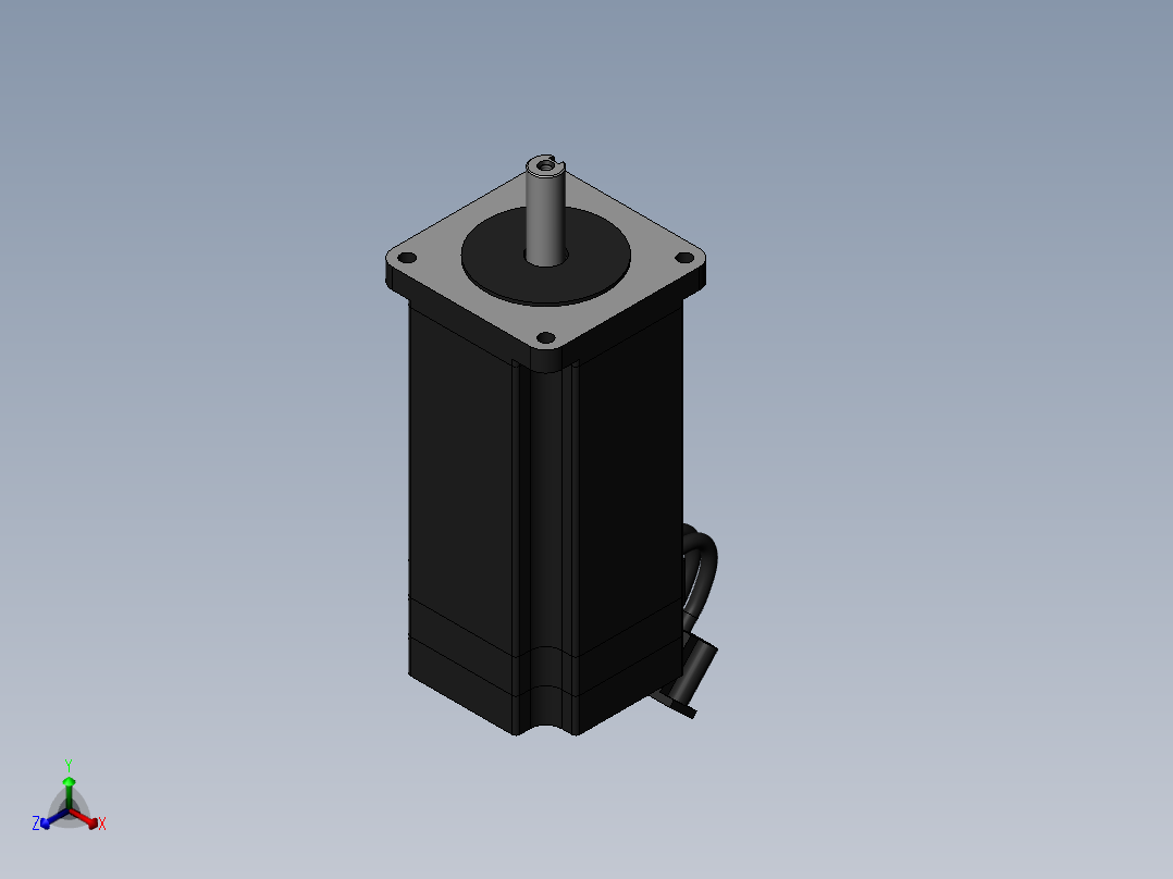 雷赛电机正等轴测图