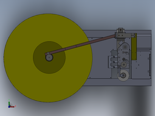 E173 气缸压顶式缠绕机前视缩略图
