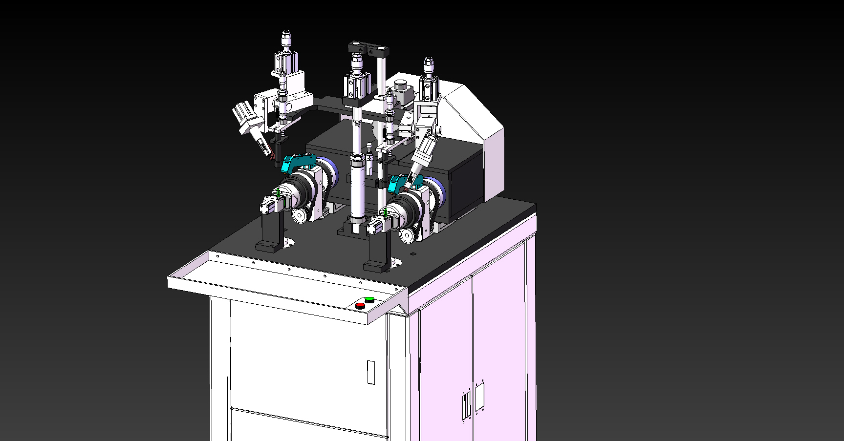 两头绕线机3D图纸 E301