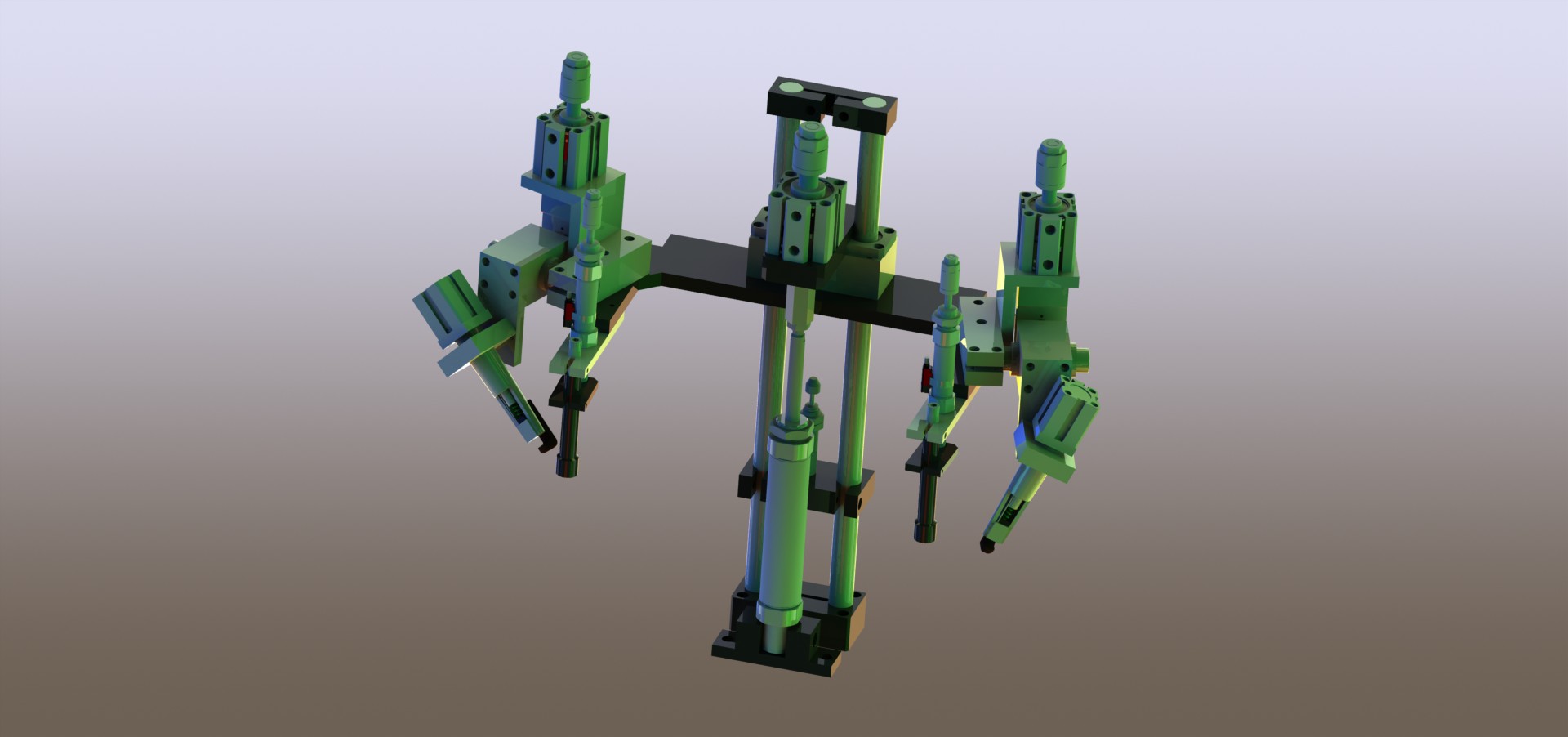 两头绕线机3D图纸 E301