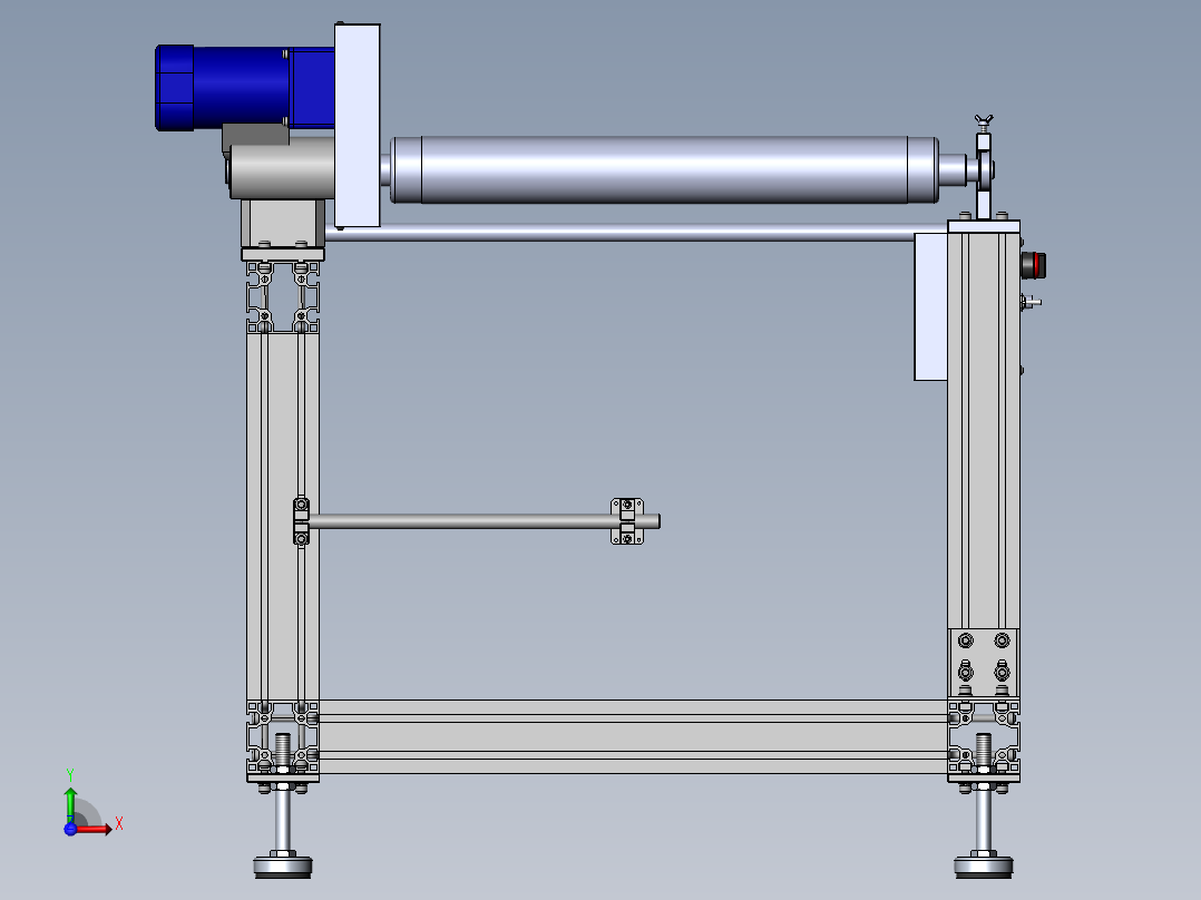 WS500B送料机前视图