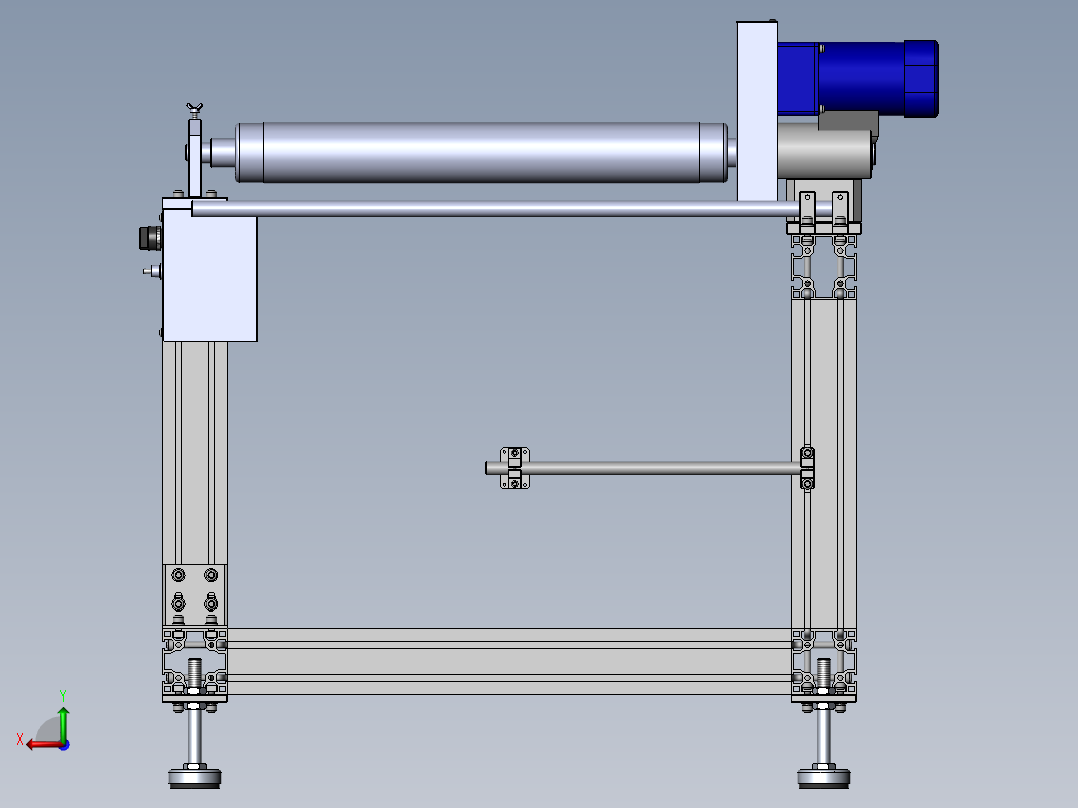 WS500B送料机后视图