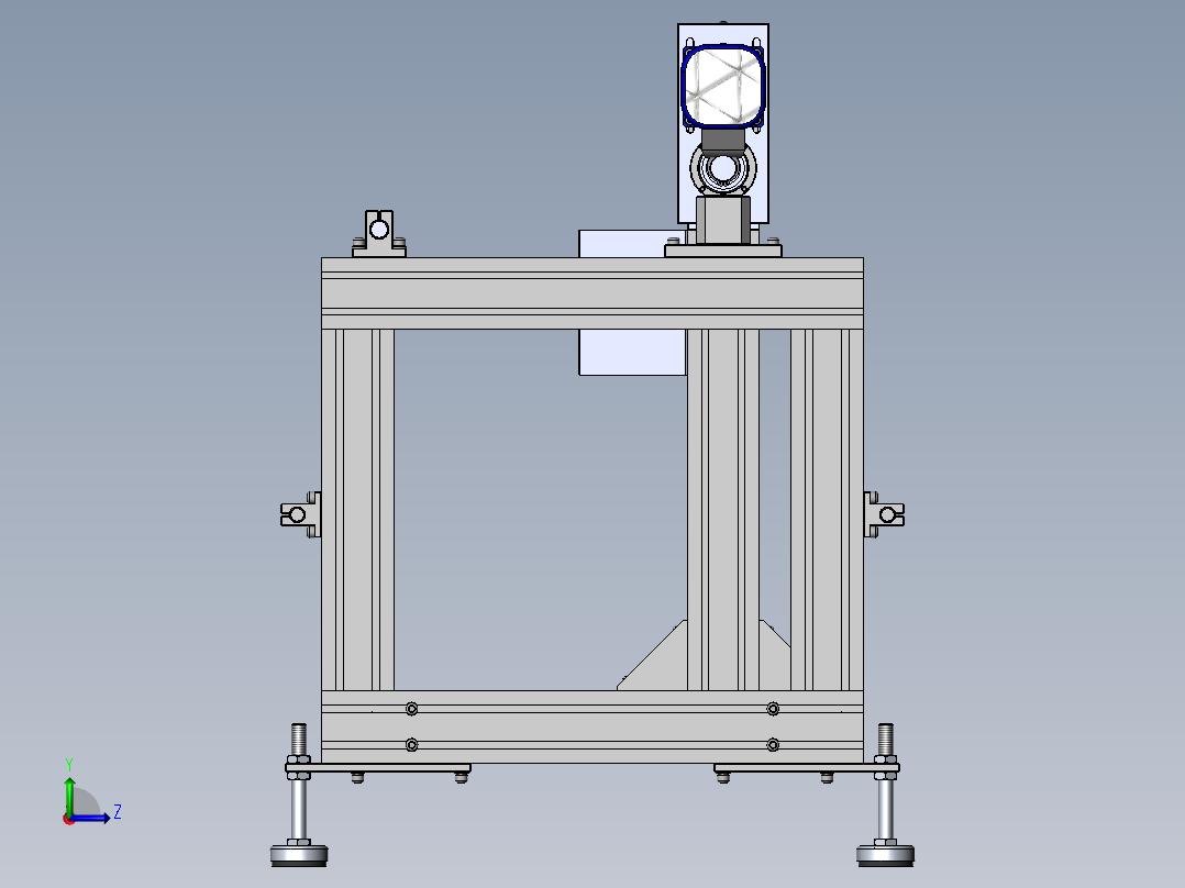 WS500B送料机左视图