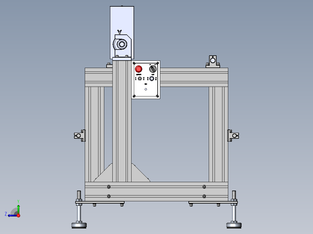 WS500B送料机右视图