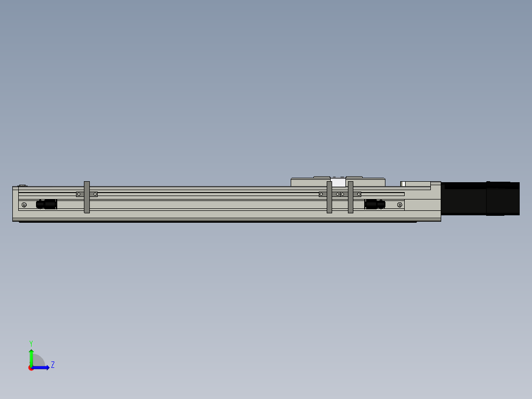 Toyo东佑达直线模组-ECH6-300-BC-反左视图