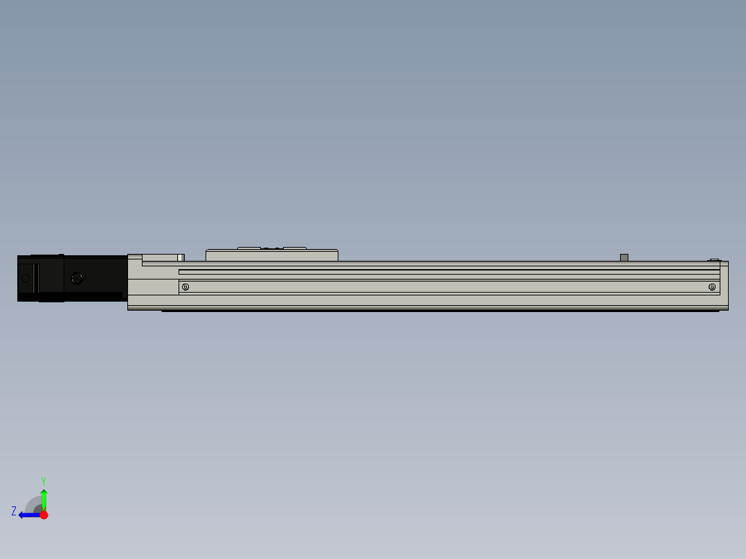 Toyo东佑达直线模组-ECH6-300-BC-反右视图