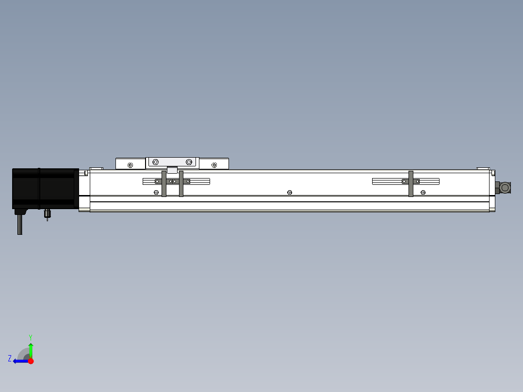 Toyo东佑达直线模组-ECH12-350-BC-200W右视图