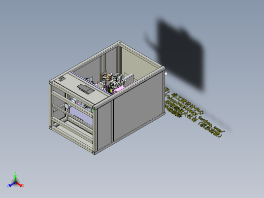 A13_茶叶内外袋真空包装机