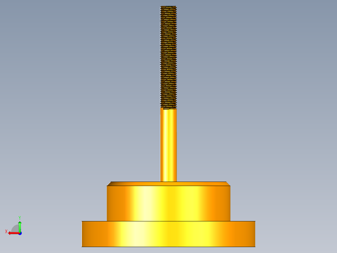 锥齿轮座钻孔夹具（CAD图+UG三维）后视图