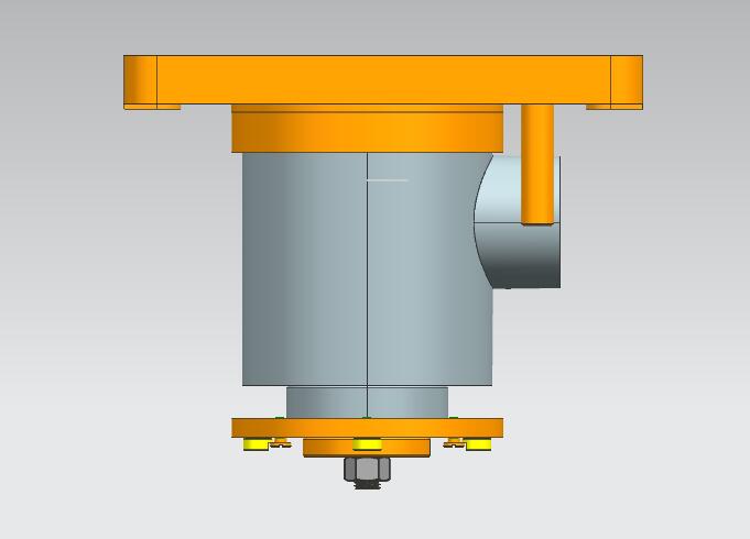 锥齿轮座钻孔夹具（CAD图+UG三维）