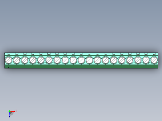 DEGSON DG636 系列 6.357.629.52mm 接线端子-DG636-6.35-19P-14-00AH俯视缩略图