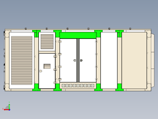 2100 kVA柴油发电机后视缩略图