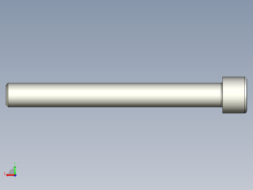 螺钉-DIN_912-M18x160.stp后视缩略图