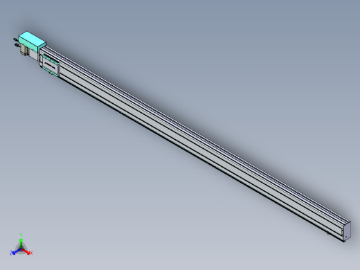 威洛博VBC同步带传动一无尘环境VBC14-L45-S2850-BR-ZP75-C3正等轴测缩略图