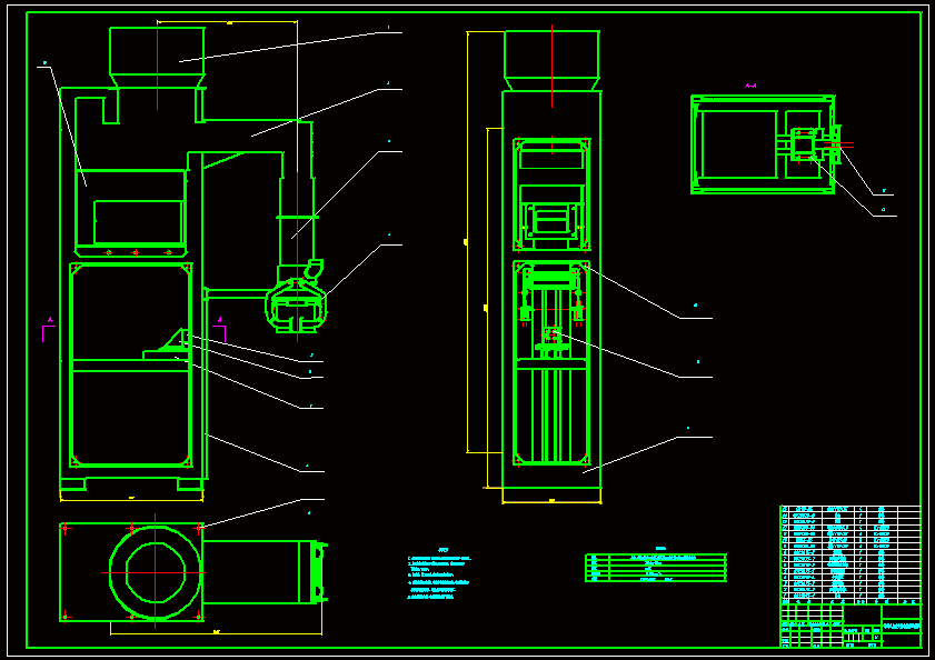 JS13-螺旋式自动定量包装机设计[含全套图和文档]