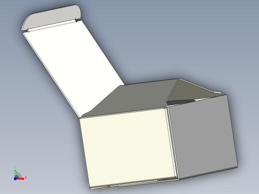 产品包装盒前视缩略图