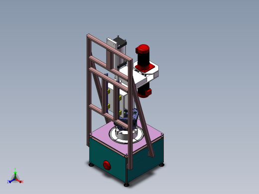 单面研磨机正等轴测缩略图