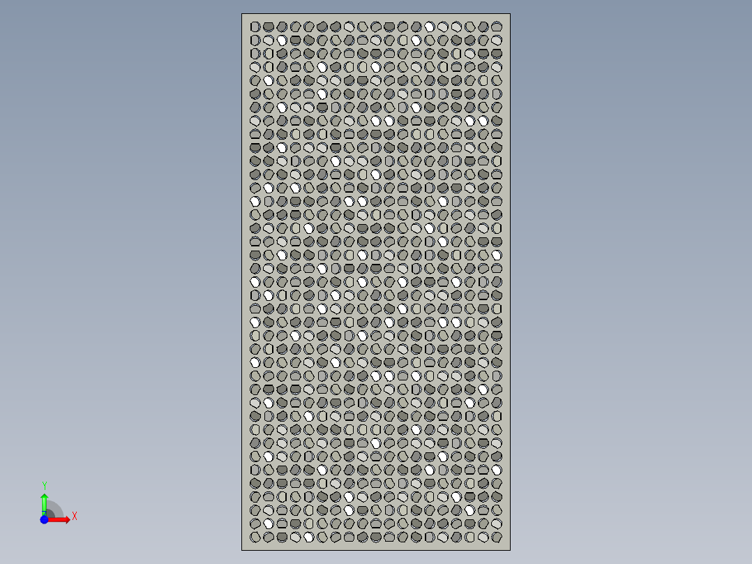 防爆面板前视图