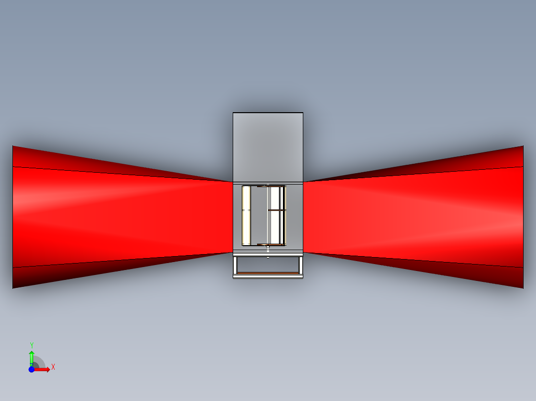 小型LENZ2风力涡轮机前视图