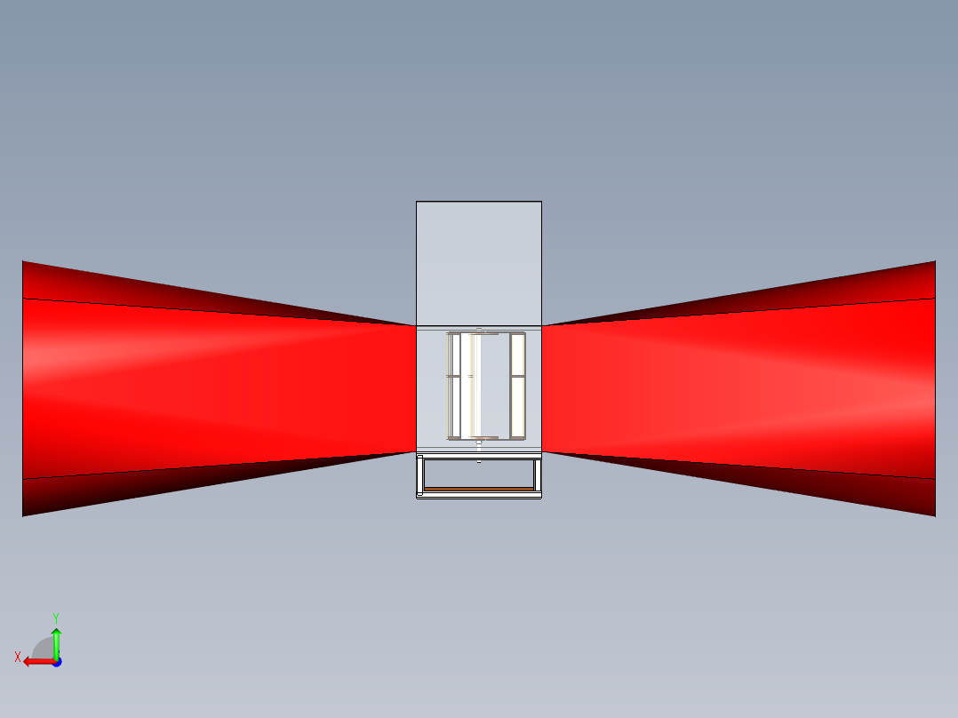 小型LENZ2风力涡轮机后视图