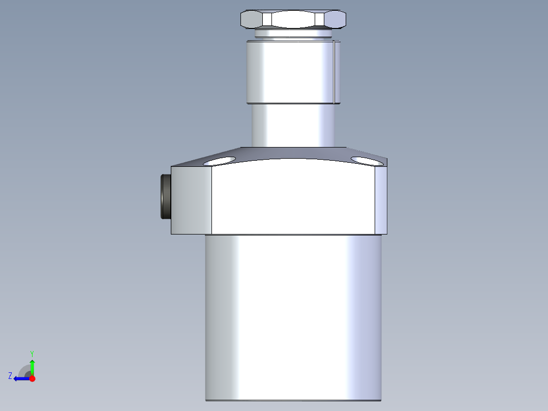 KOSMEKLT0750-CL-Y30多系列多零件图纸模型多系列多零件图纸模型右视图