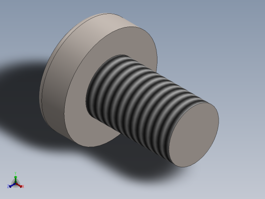 螺丝 M3 十字盘头-M3 x 5 Screw head.SLDPRT