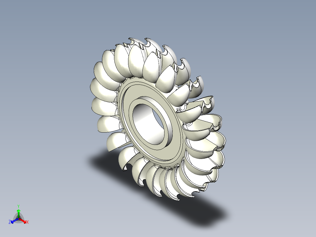 冲击式水轮机转轮