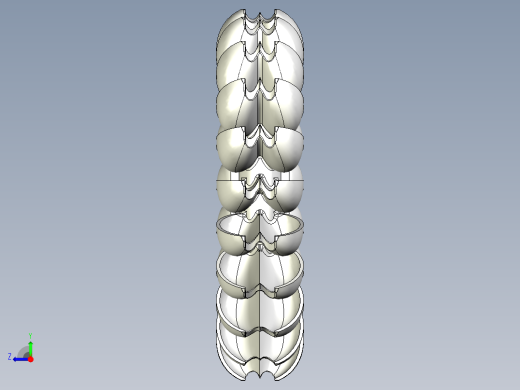 冲击式水轮机转轮右视缩略图