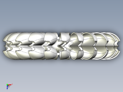 冲击式水轮机转轮俯视缩略图