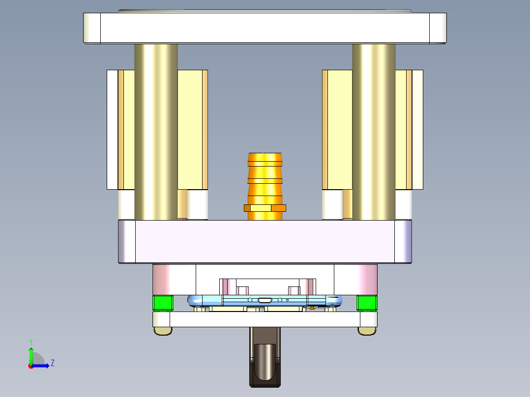 R3-CNC6-笔记本CNC工装夹具三维模型1202左视图