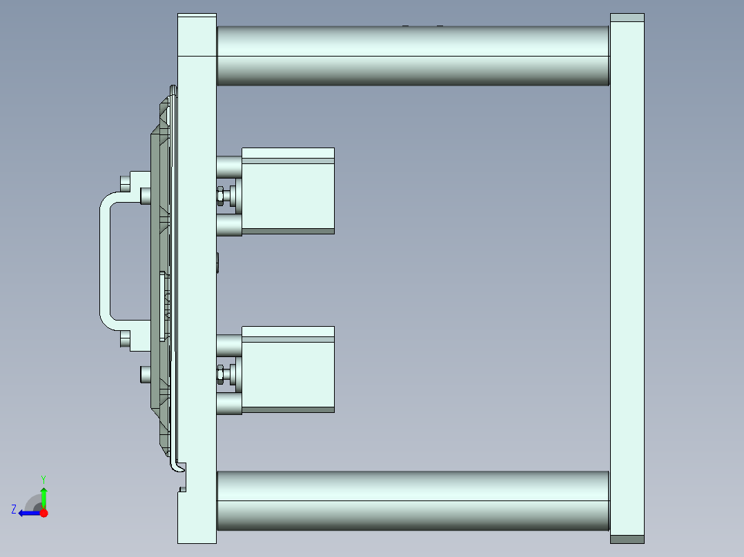 UX301-A-笔记本CNC工装夹具三维模型CNC4-8-15右视图