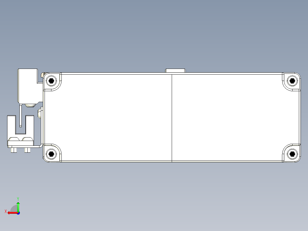 TPA-KNR-60E-1205C-L650A1-ML-P10-N3线性模块铝制底座后视图