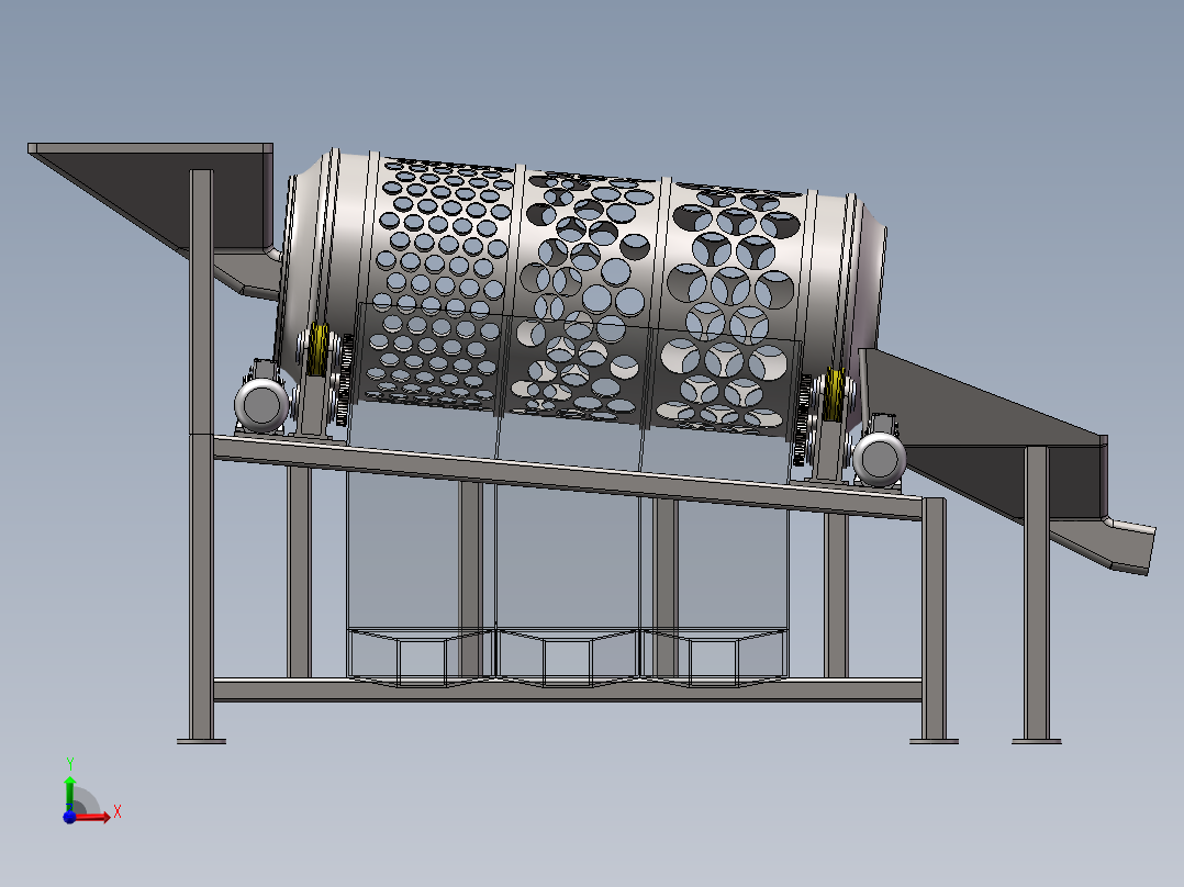 马铃薯分拣机sw20前视图