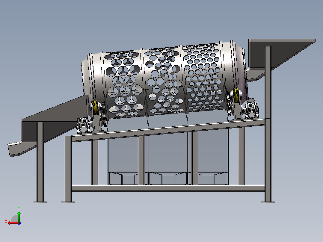 马铃薯分拣机sw20后视图