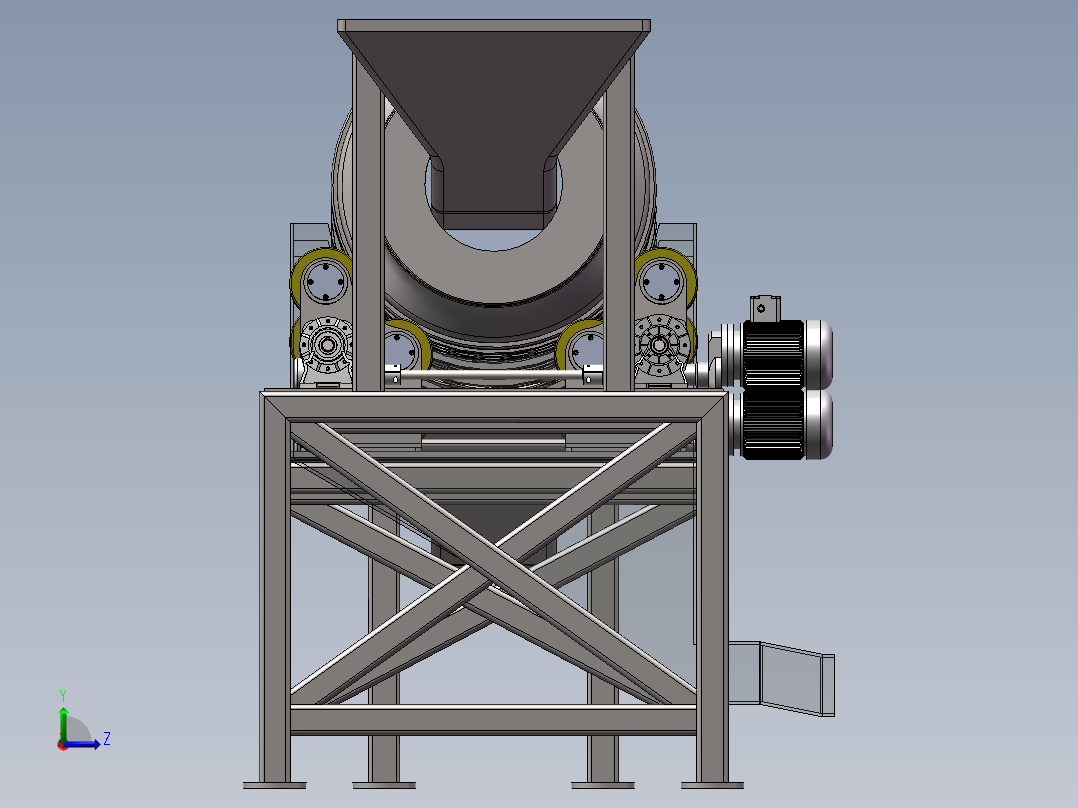 马铃薯分拣机sw20左视图