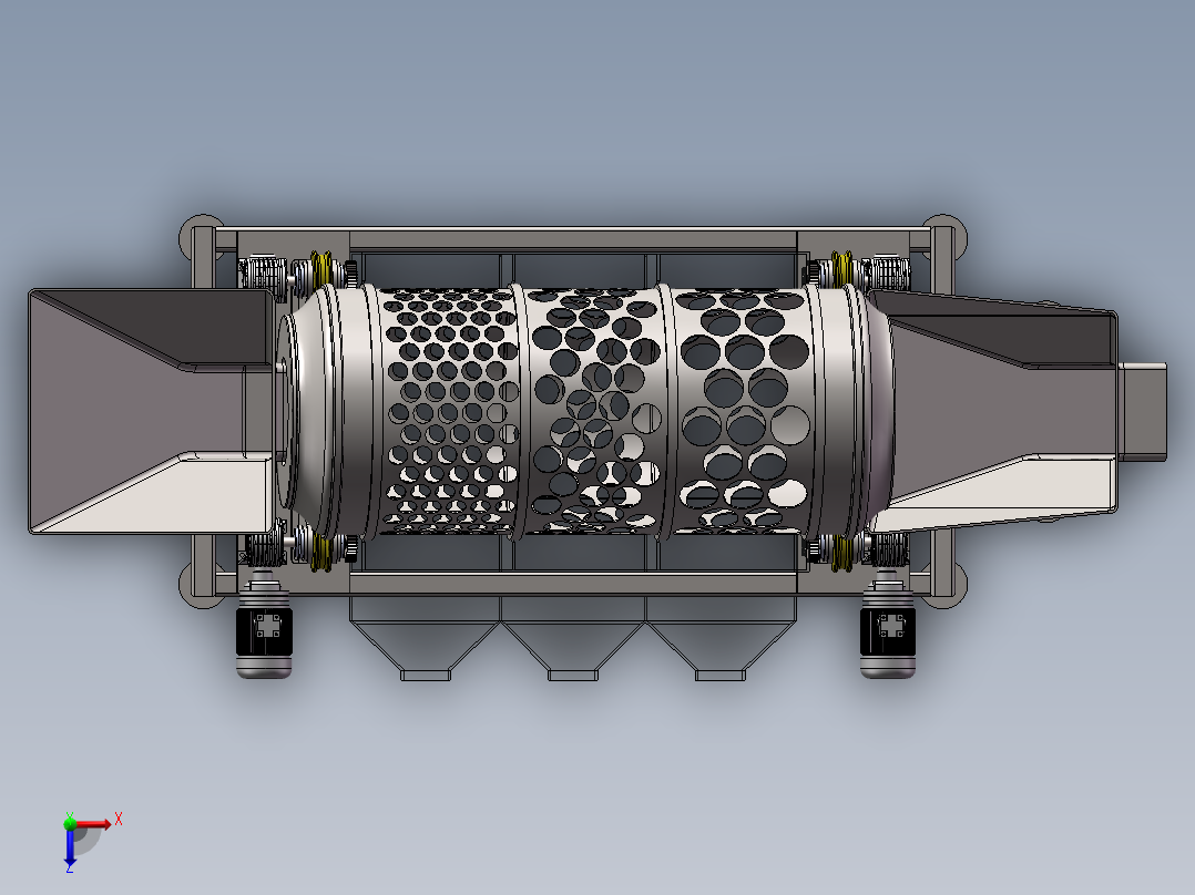 马铃薯分拣机sw20俯视图