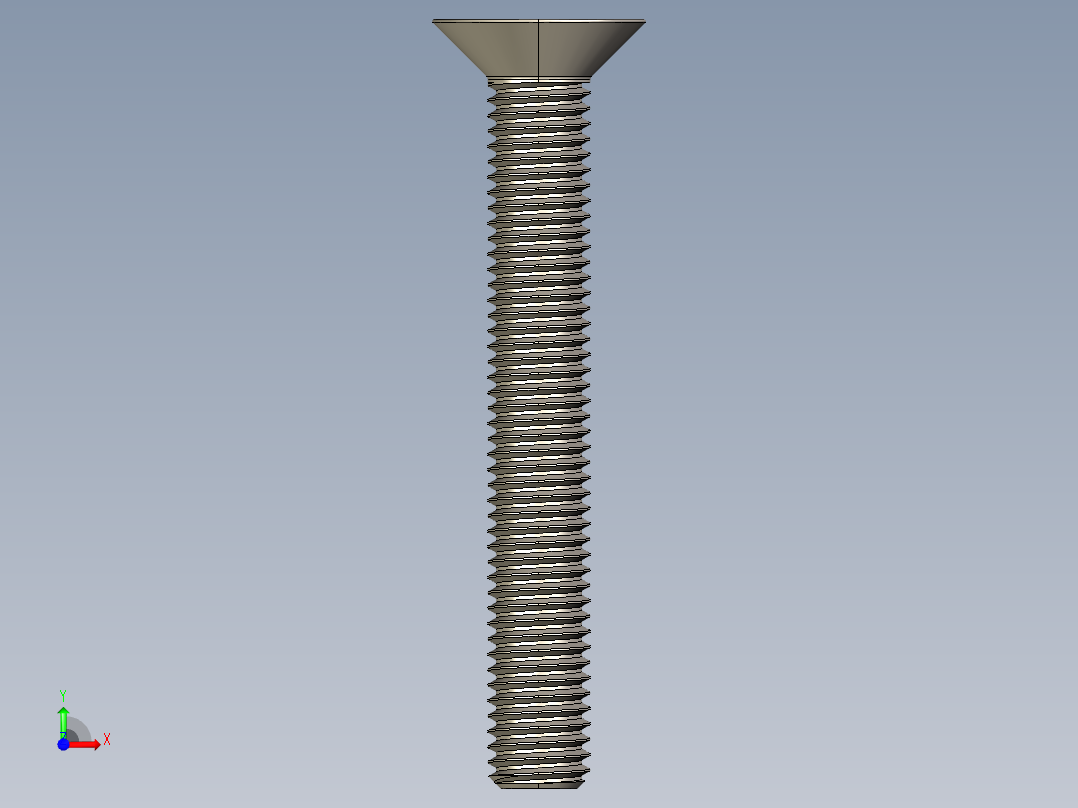 Screw_ISO_10642_M10x75_A2.STEP前视图