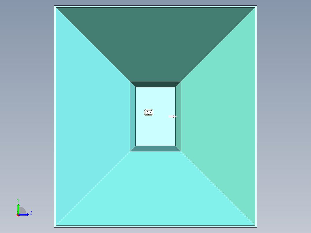 SL-270 饲料颗粒自动定量下料斗左视图